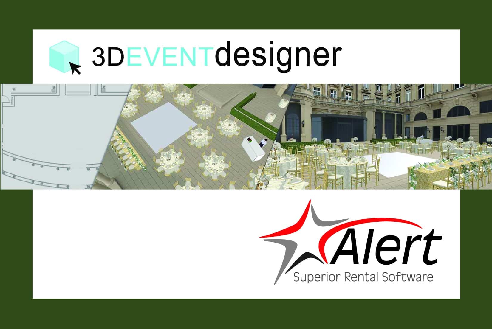 Alert Rental's 3D Event Designer Integration