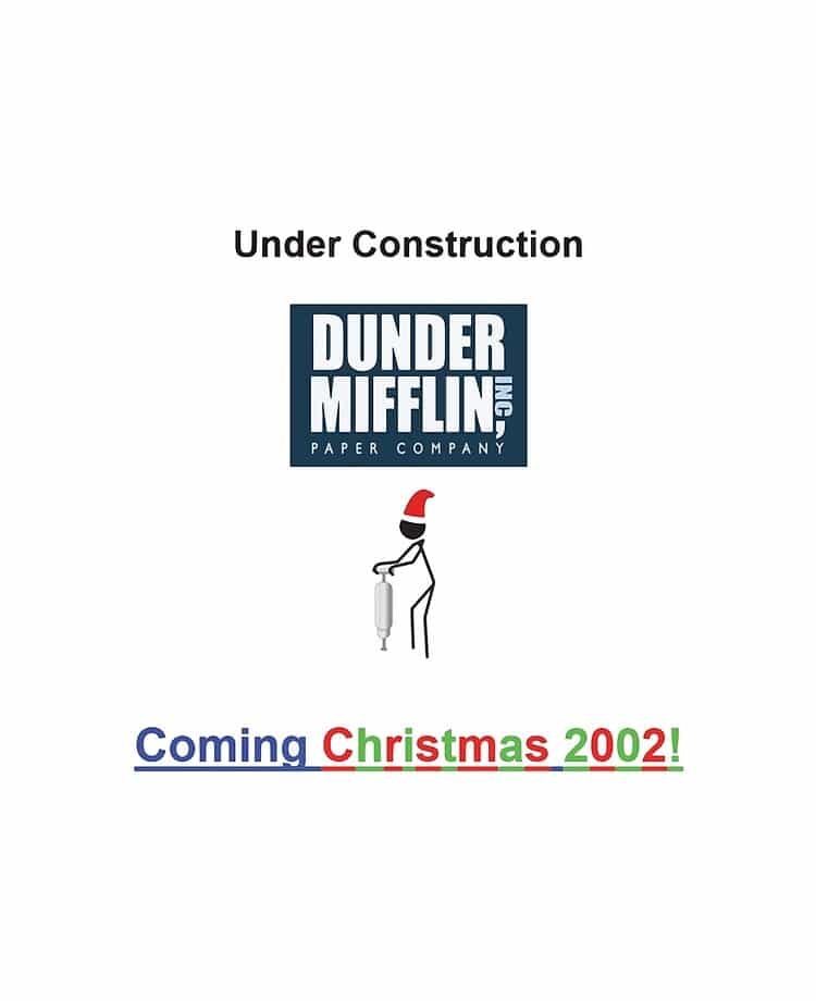 Meme about website construction