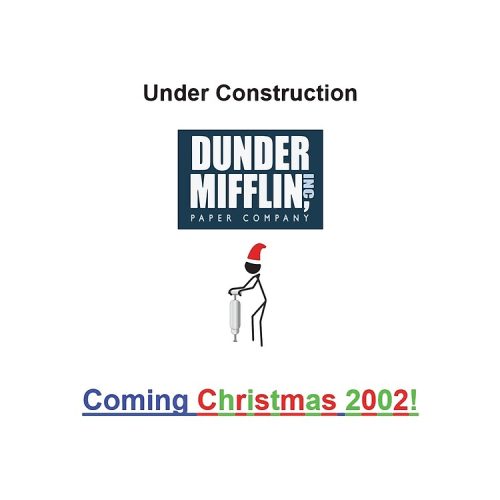 Dunder Mifflin Meme Meme about website construction